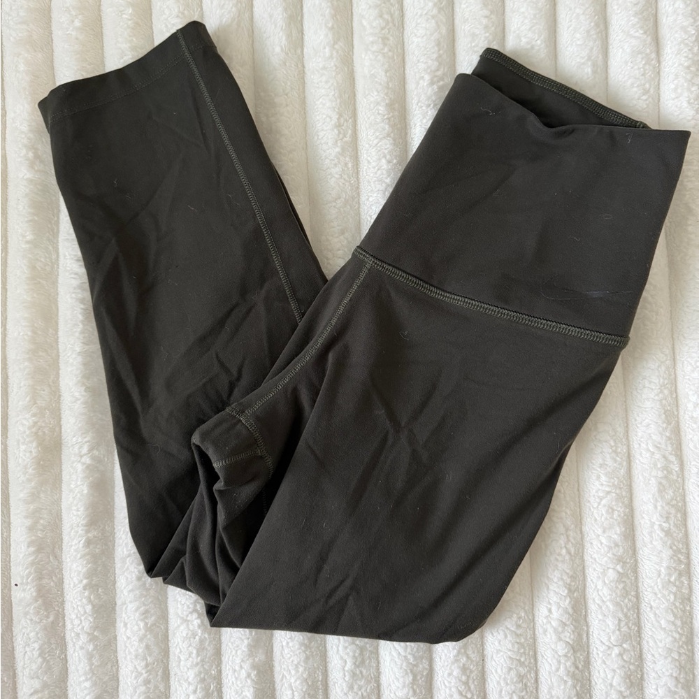 Nike cropped green High-Waist Leggings